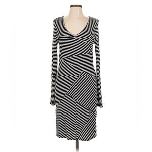 market and spruce knit dress Market & spruce Evelyn striped knit dress womens size XL flare sleeve